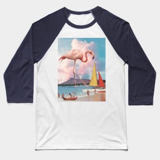 Flamingo Playground Baseball T-Shirt